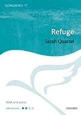 Refuge SSAA choral sheet music cover